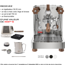 Lelit Bianca Chrome + ensemble cadeau Lelit Bianca Chrome + ensemble cadeau