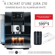 Jura Z10 Blanc Aluminium + Ensemble-cadeau