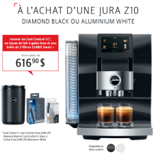 Jura Z10 Blanc Aluminium + Ensemble-cadeau