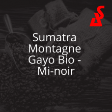 Sumatra Montagne Gayo BIO - Mi-noir (500g)